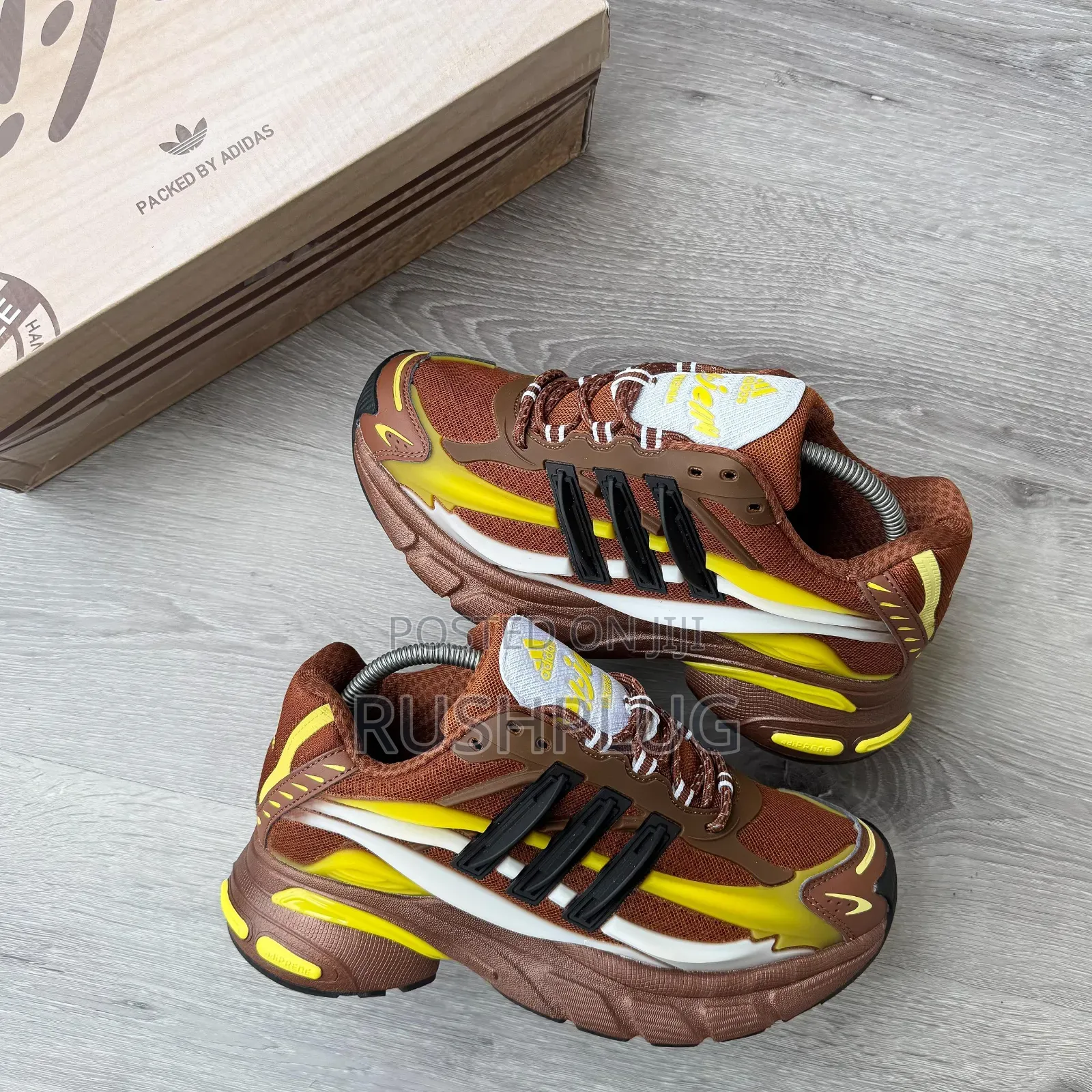 Pharrell X Adidas Adistar Jellyfish “Brown Neon”