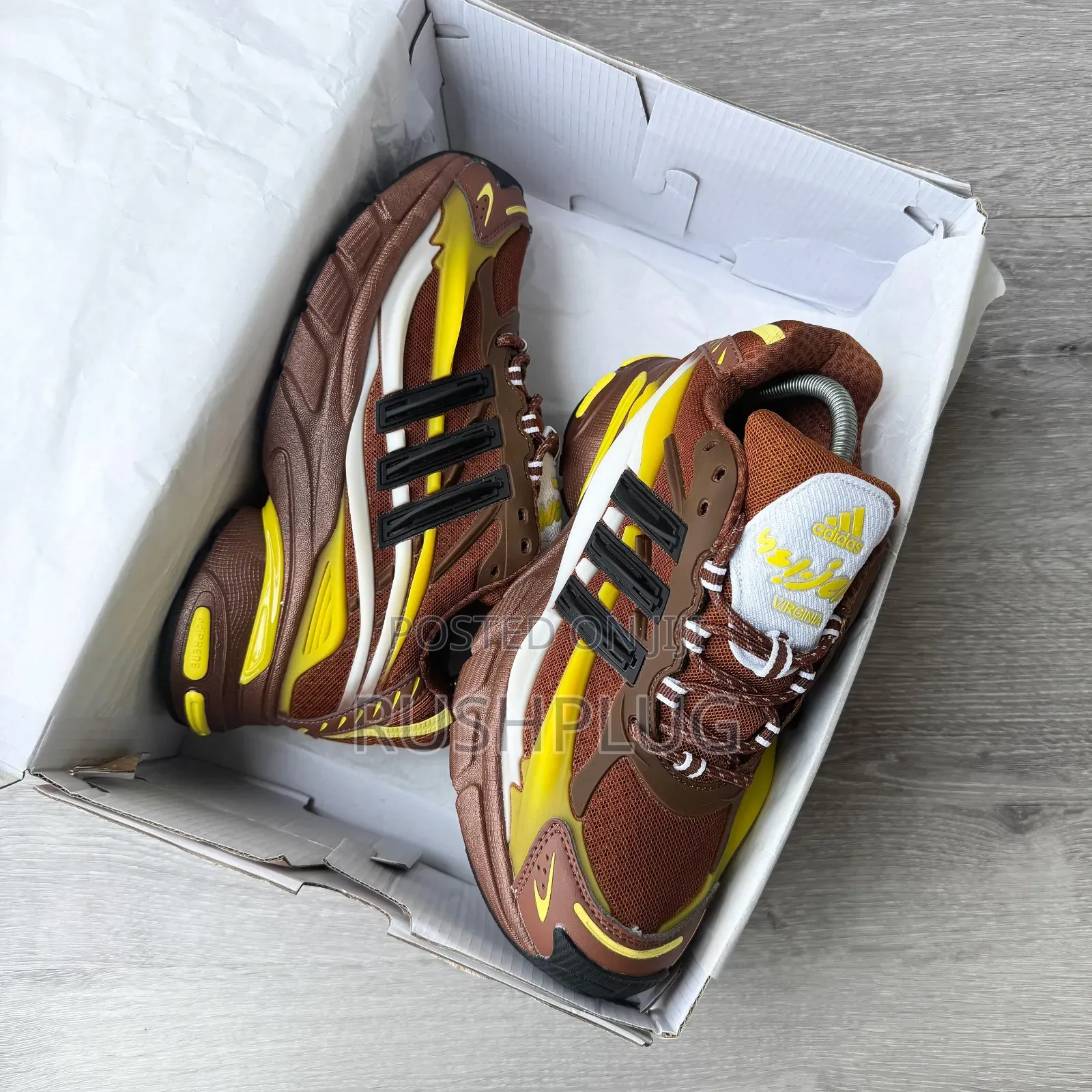 Pharrell X Adidas Adistar Jellyfish “Brown Neon”