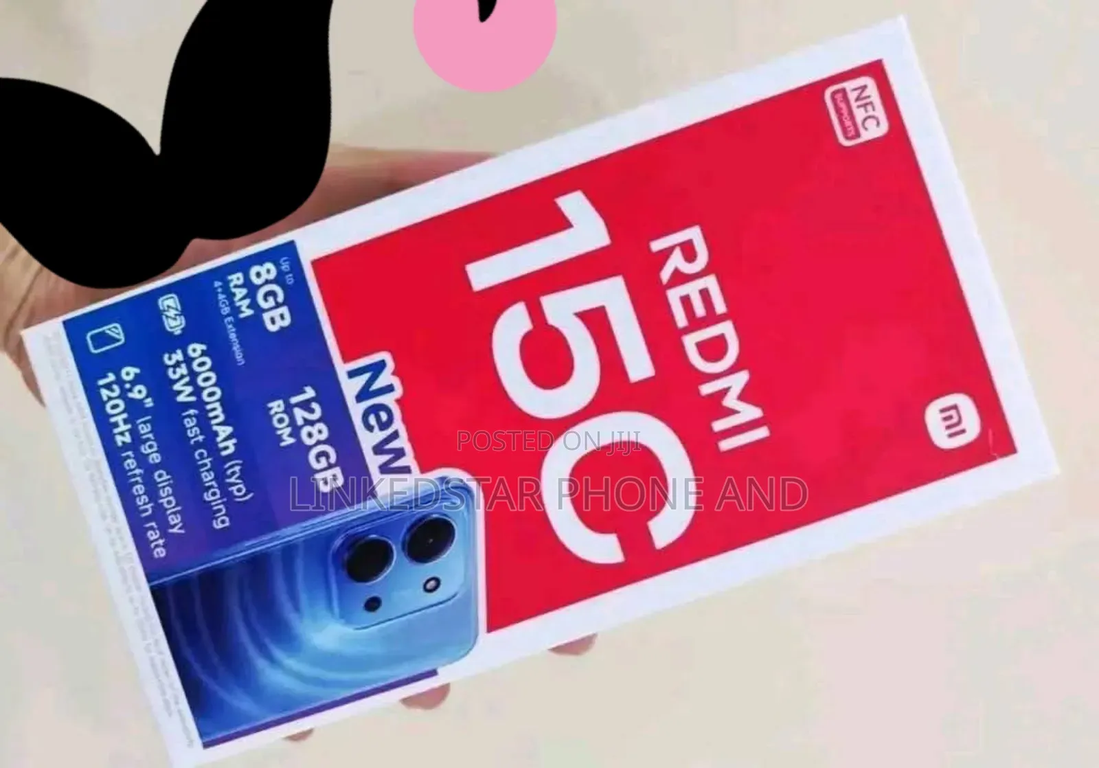 New Xiaomi Redmi 15C 4G 128 GB Red