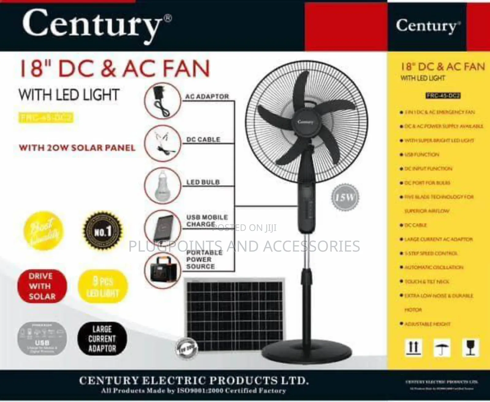 18 Century Low Watt Inverter / Solar Fan + Solar Panel Clearance Sales