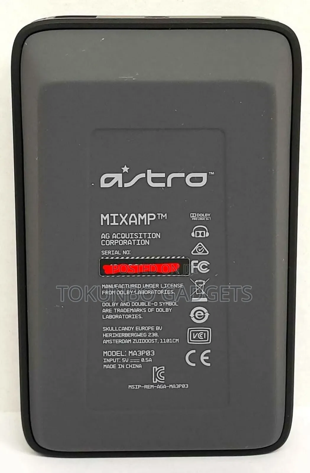 Astro A40 Gaming Mixamp Pro Tr for Playstation Ps4/Ps5 Pro Audio