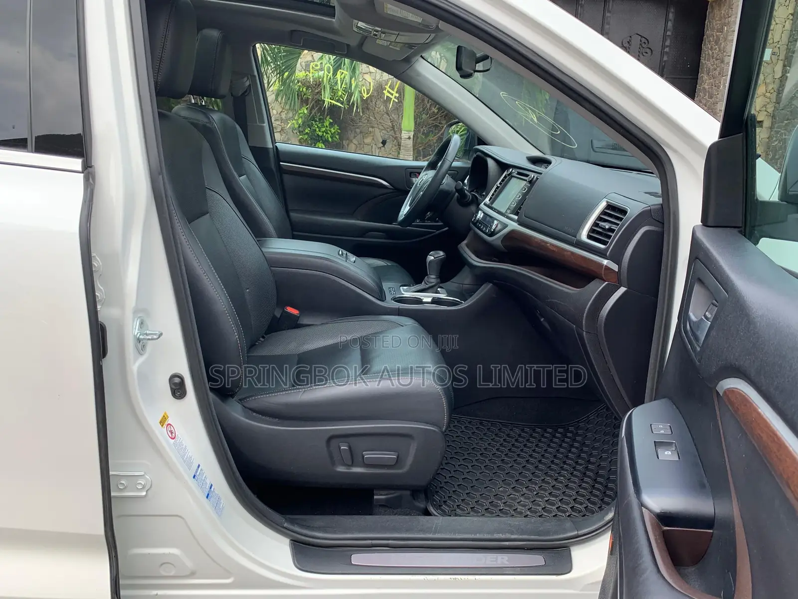 Toyota Highlander Limited V6 4x4 (3.5L 6cyl 6A) 2016 White