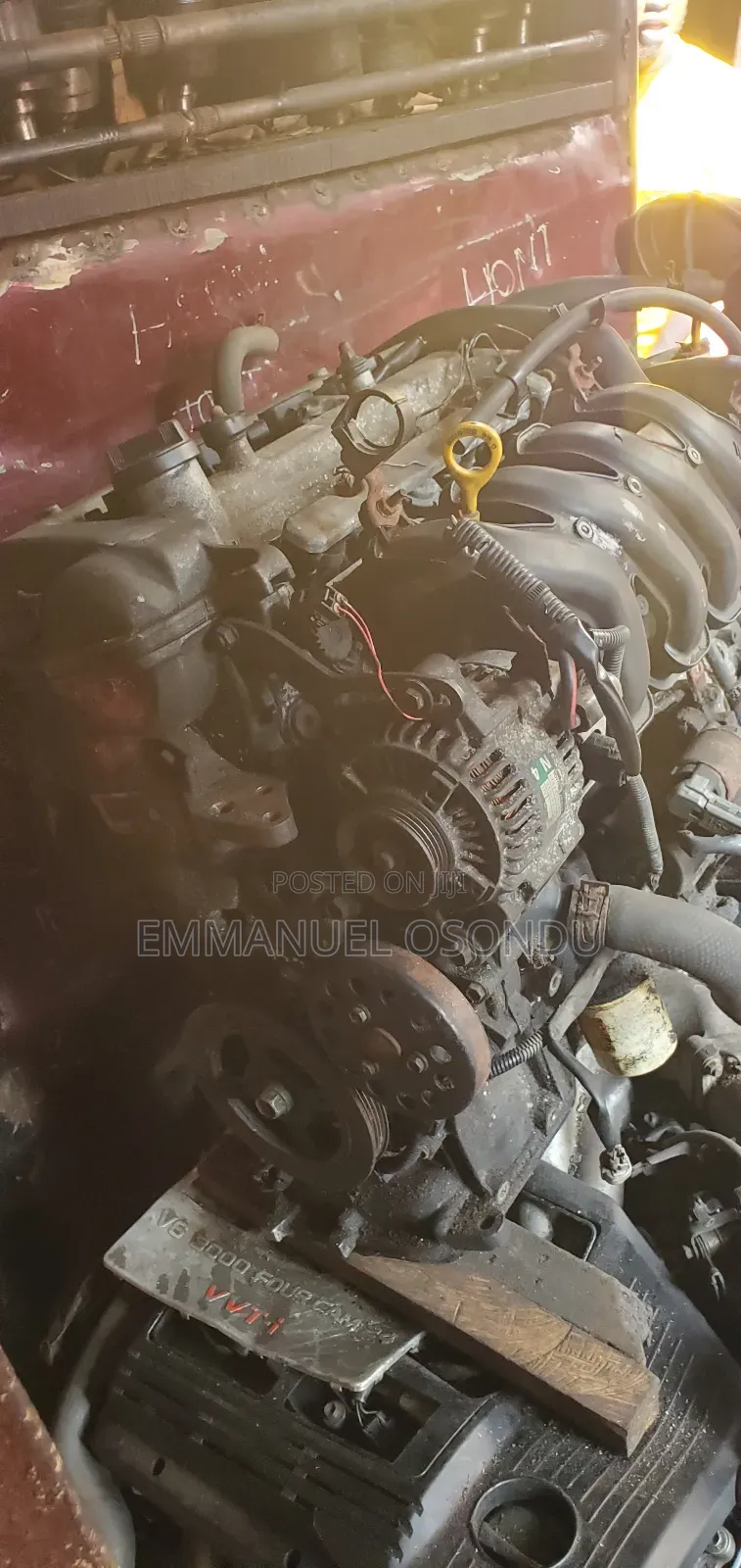 Toyota Yaris Complete Engine and Gear 2006 to 2010