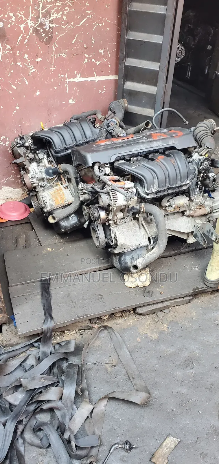 Toyota Corolla Complete Engine and Gear 1zz 2003 to 2007