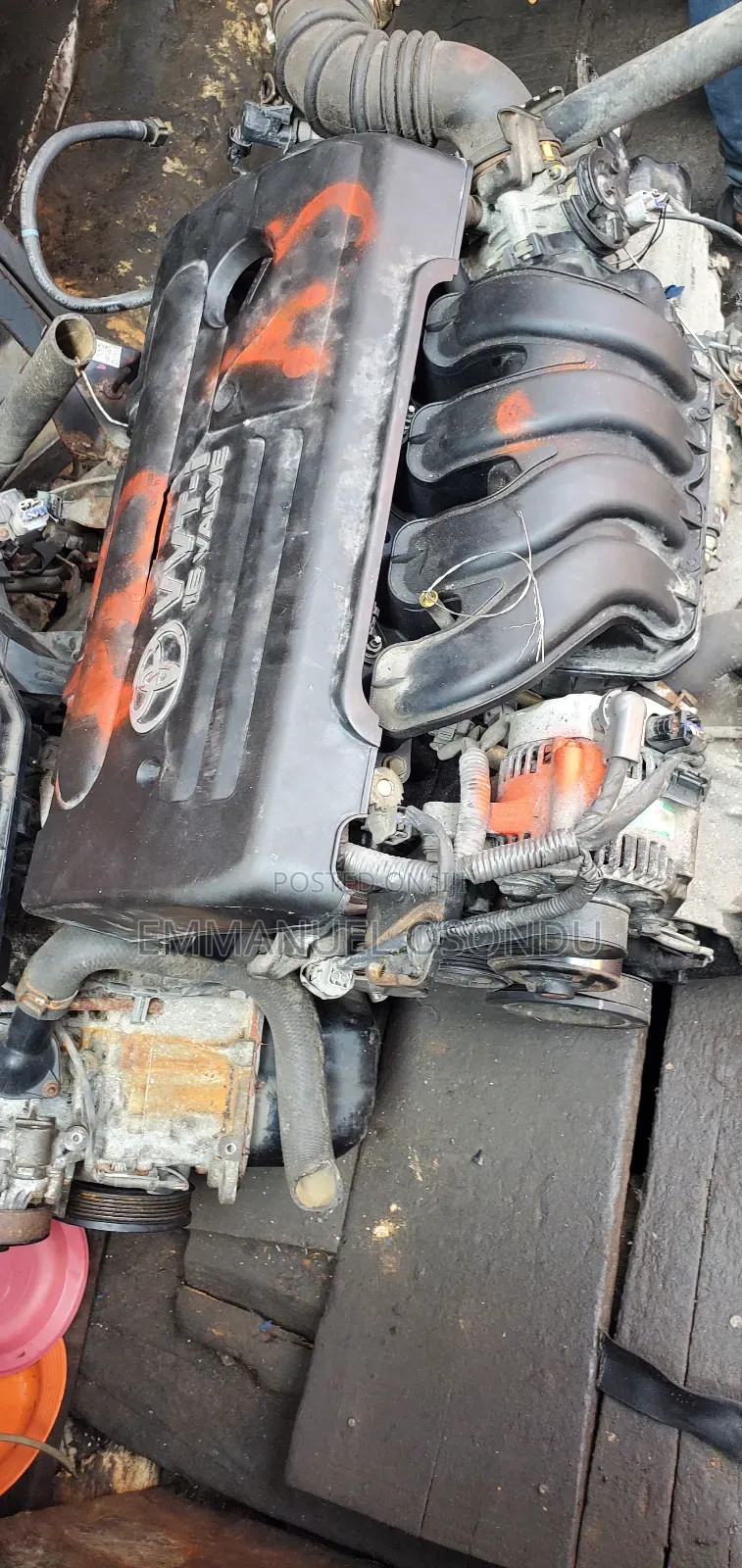 Toyota Corolla Complete Engine and Gear 1zz 2003 to 2007