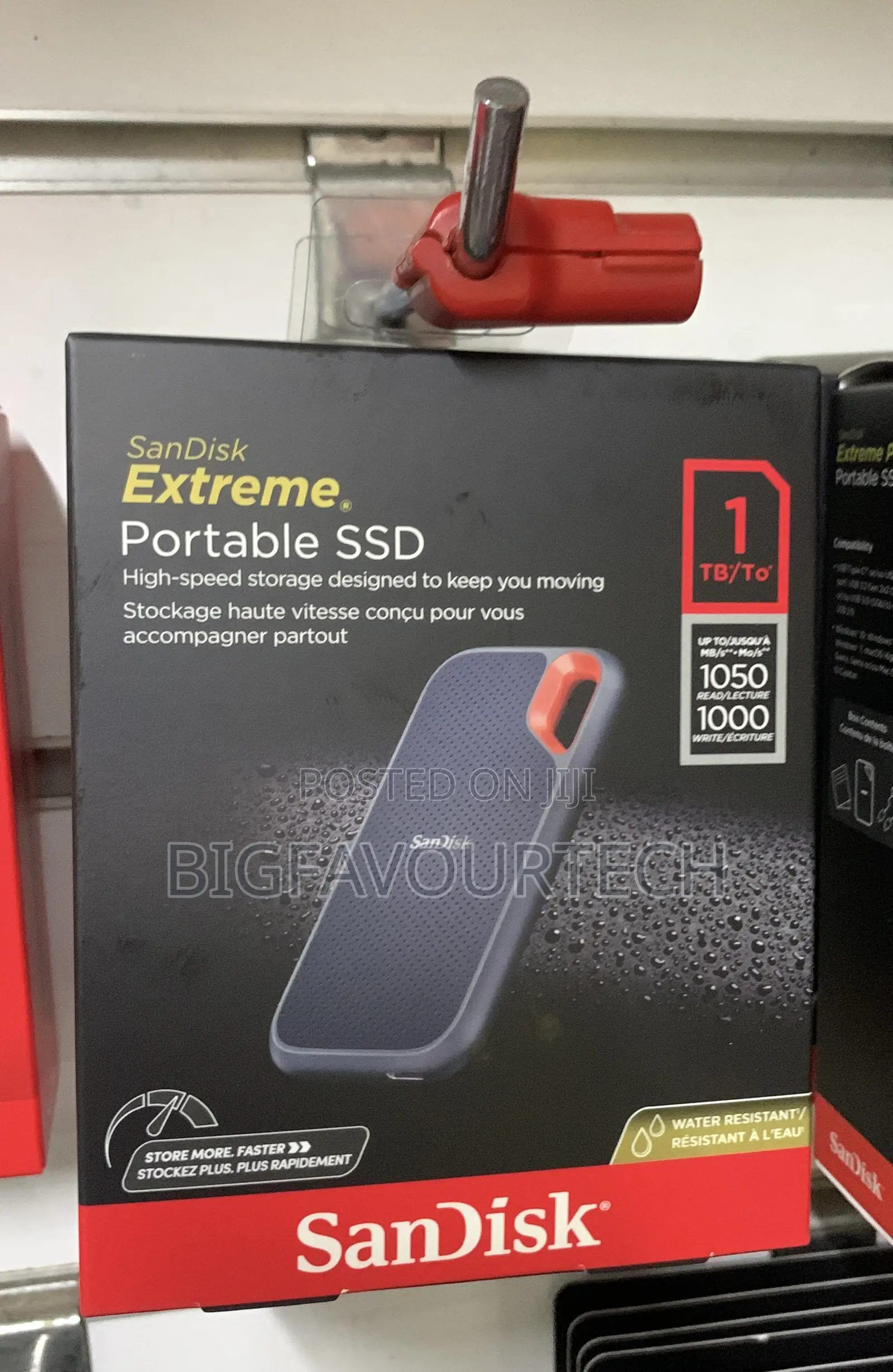 Sandisk Extreme Portable SSD - 1tb (Black)