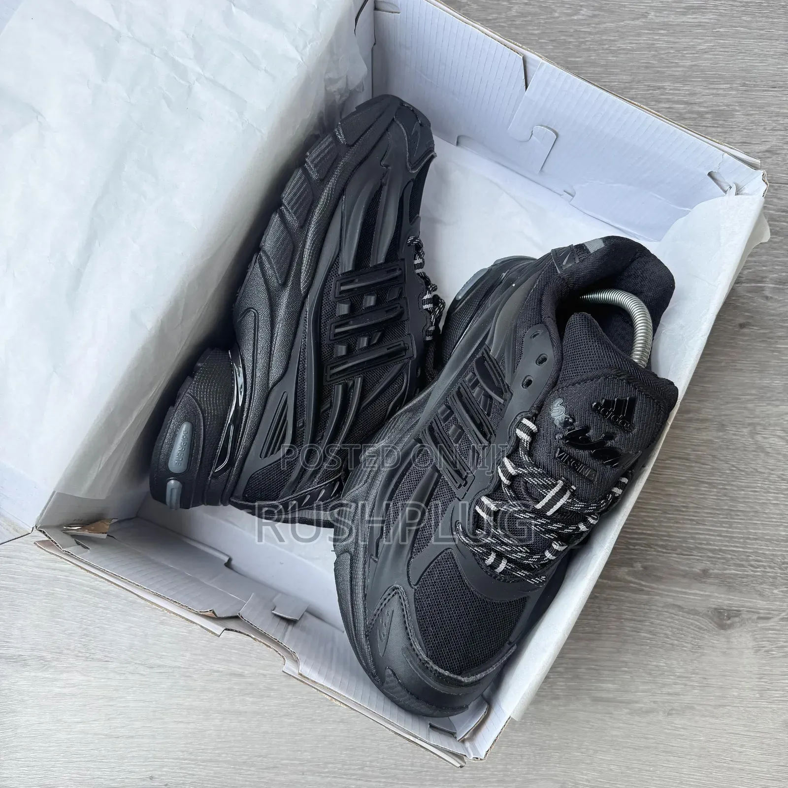 Pharrell X Adidas Adistar Jellyfish “Triple Black”