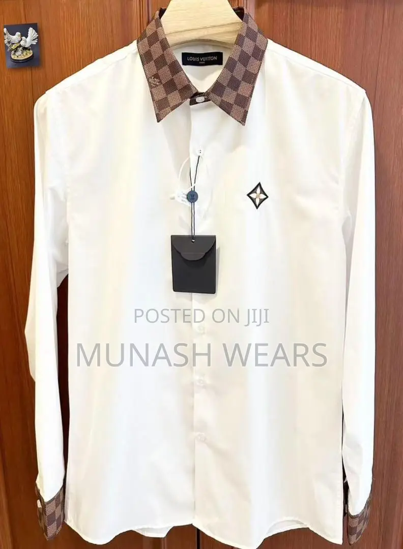 Classic Italian Louis Vuitton Shirts for Men