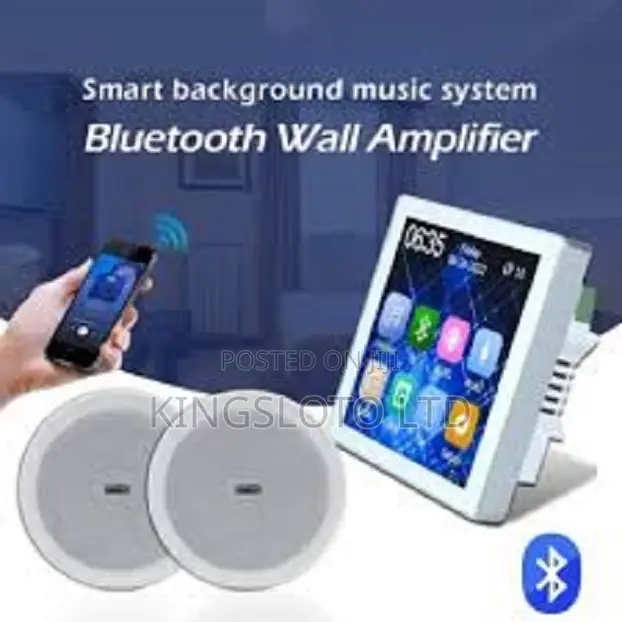 In Wall Audio Amplifier for Ceiling Speakers