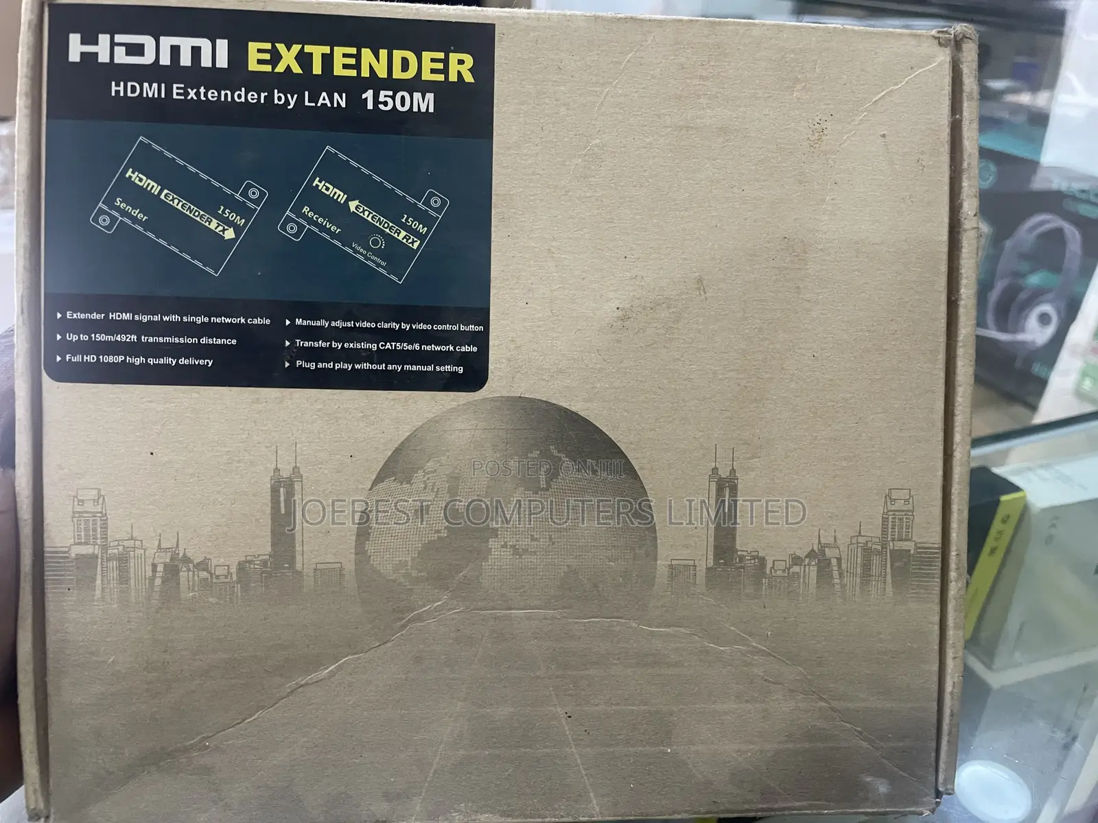 Hdmi Extender by Lan 150m