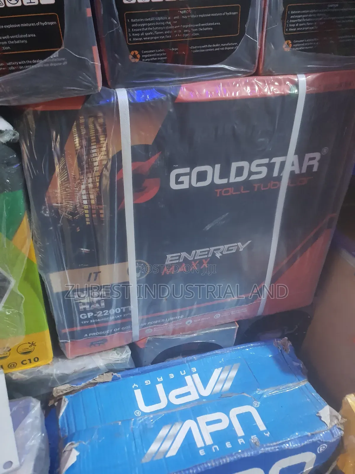 Goldstar Tubular Solar Battery 220ah 12v