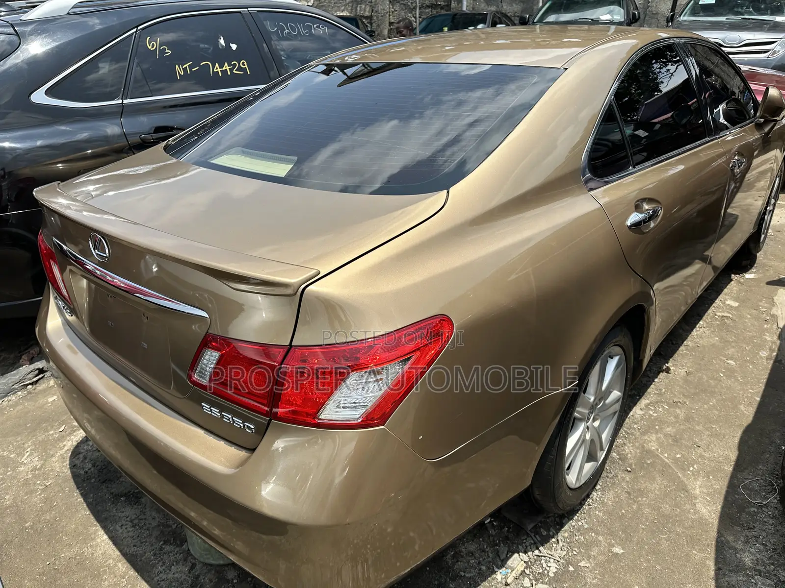 Lexus ES 350 2009 Gold