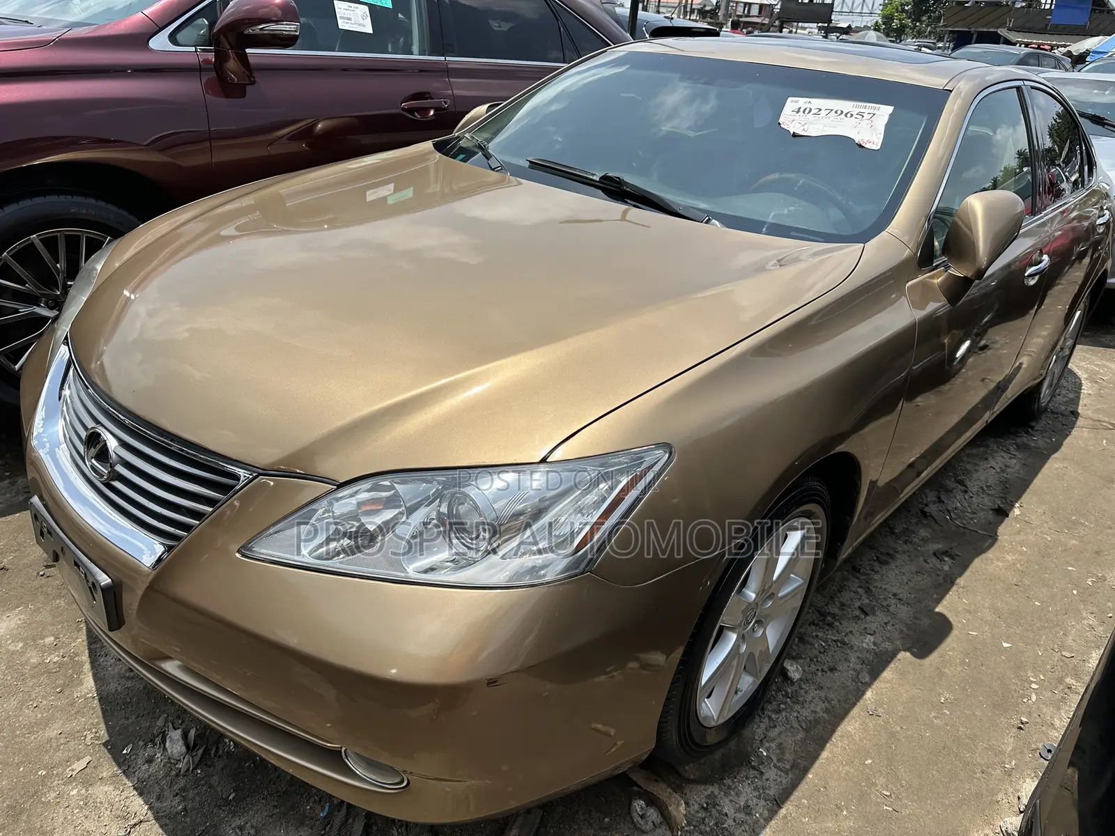 Lexus ES 350 2009 Gold