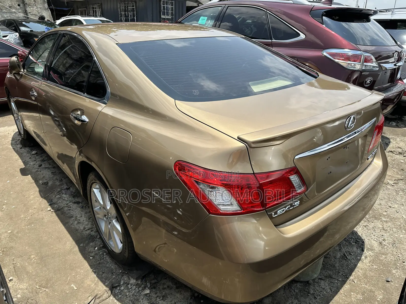 Lexus ES 350 2009 Gold