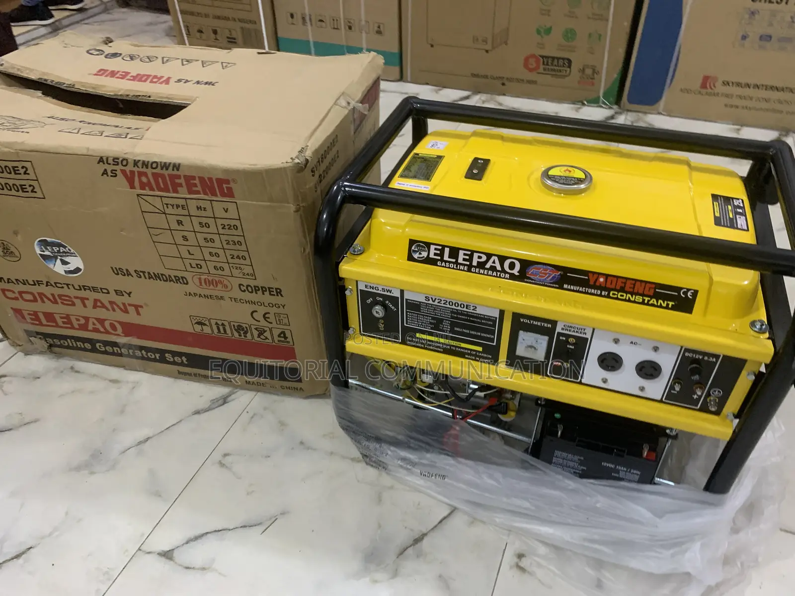 Elepaq Generator for Server Rooms Critical Loads – 11kva
