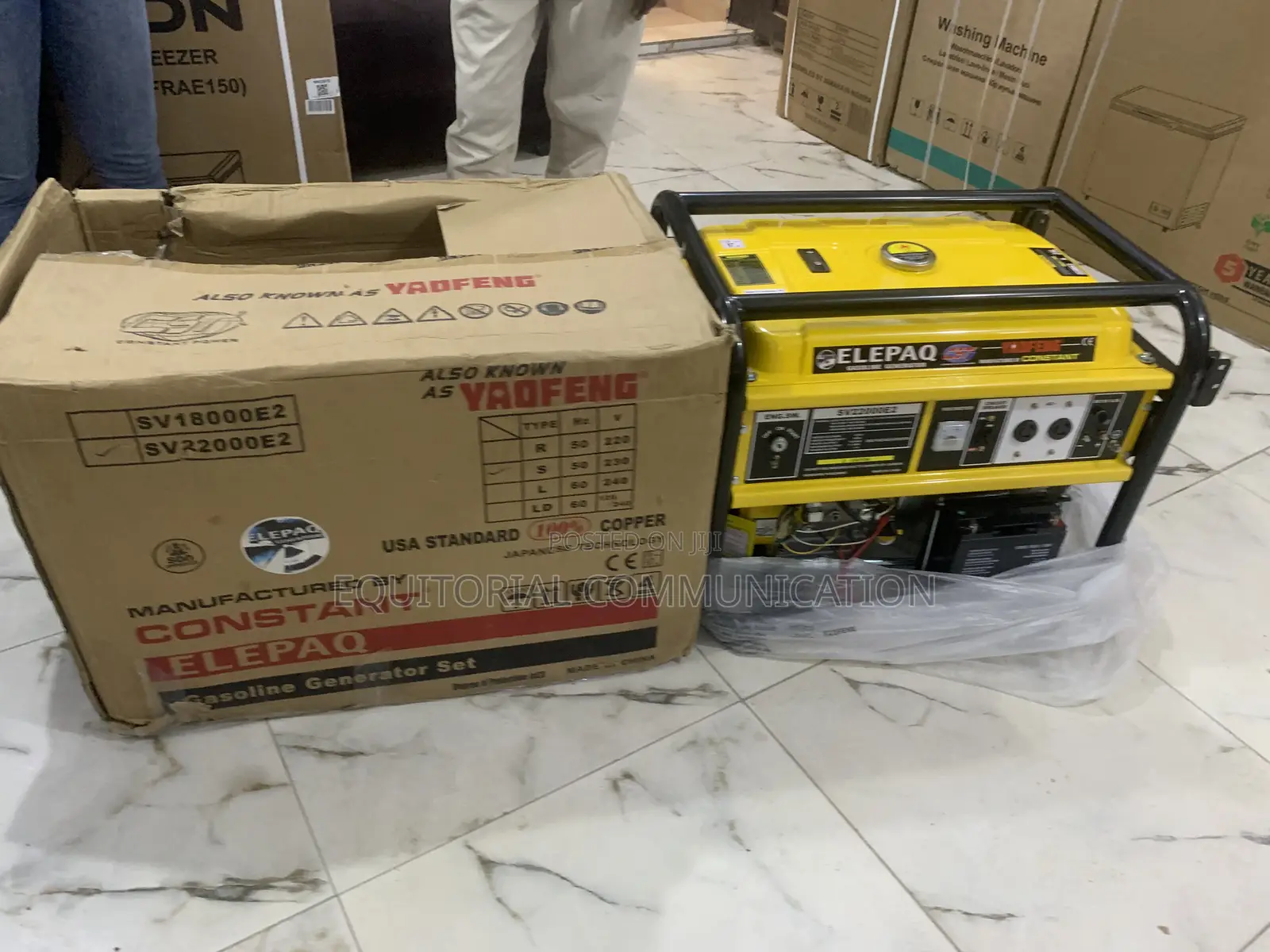 The Power Giant – Elepaq Sv22000e2 11kva Generator