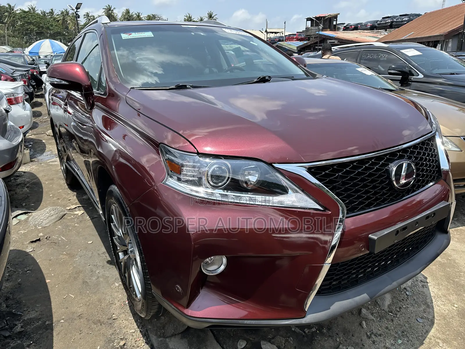 Lexus RX 350 2015 Red