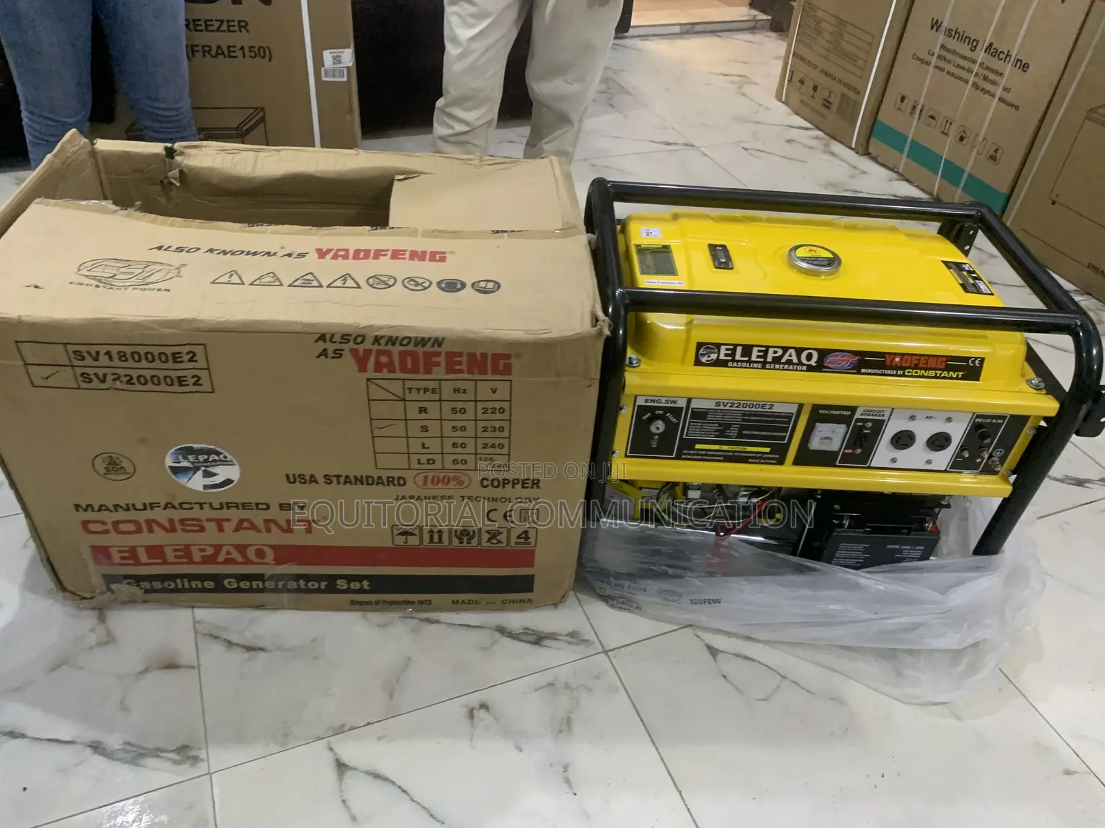 High-Capacity Fuel Tank – Elepaq 11kva Generator