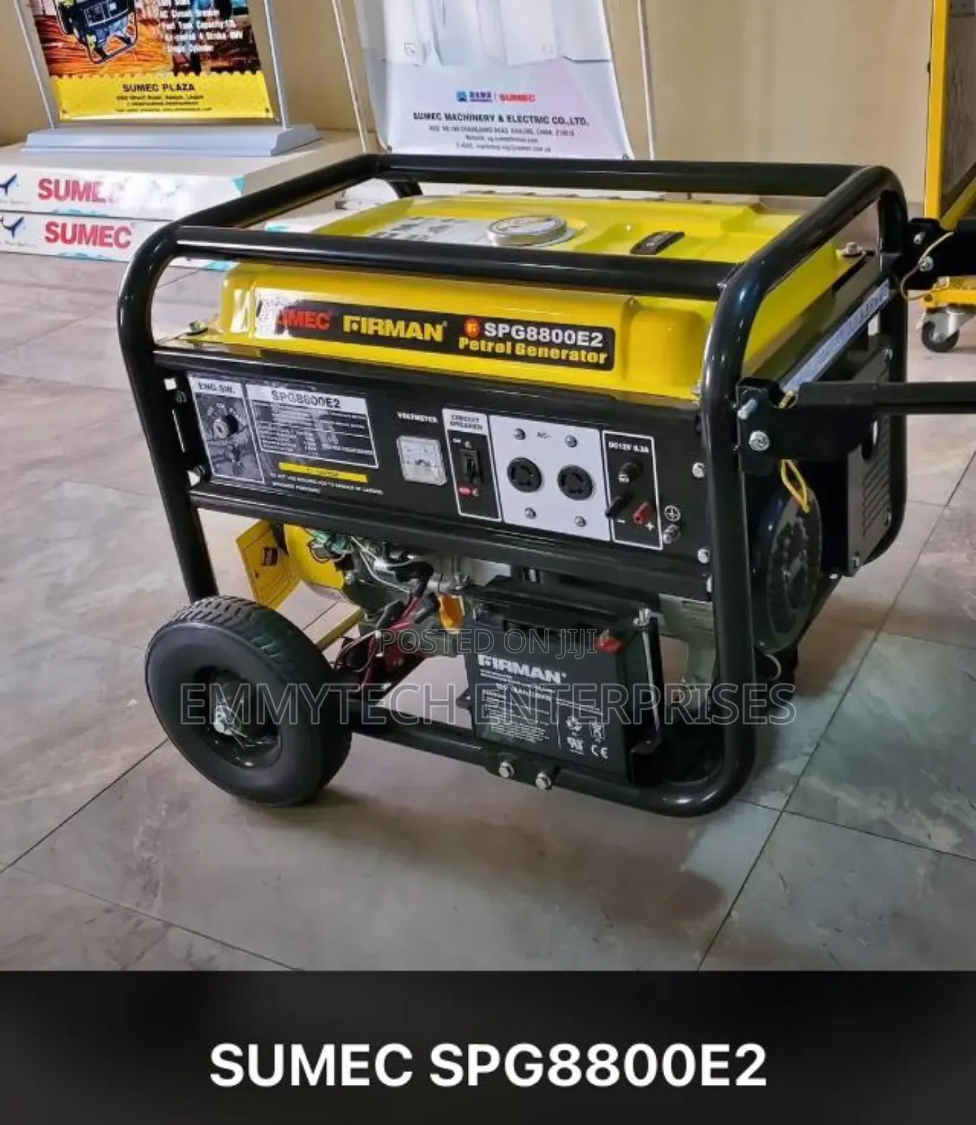 (7.5kva)Sumec Firman Petrol Generator 100% Copper Coil