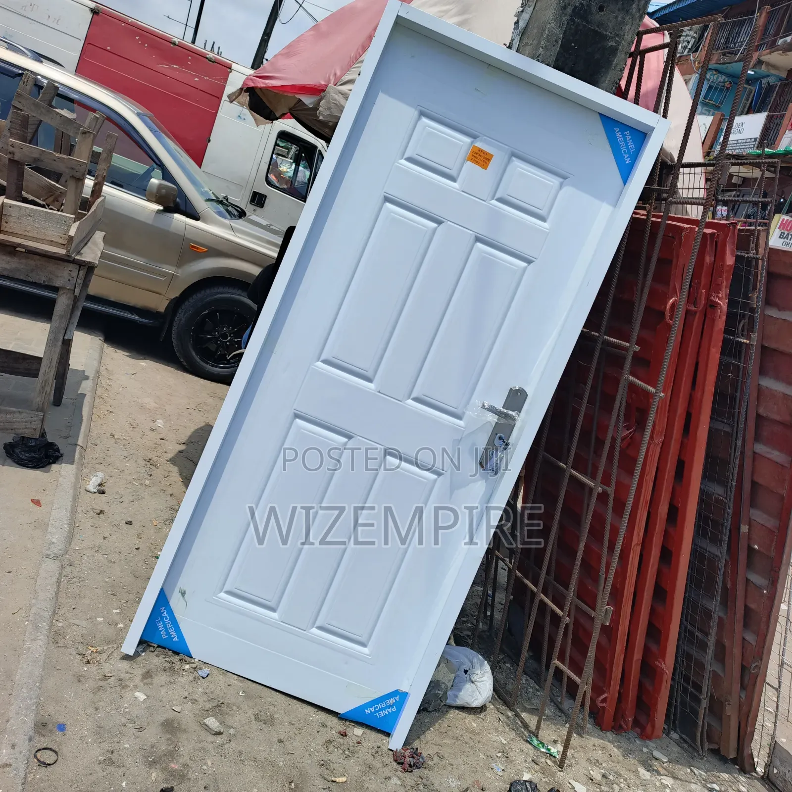 America Panel Doors White Available Wiz