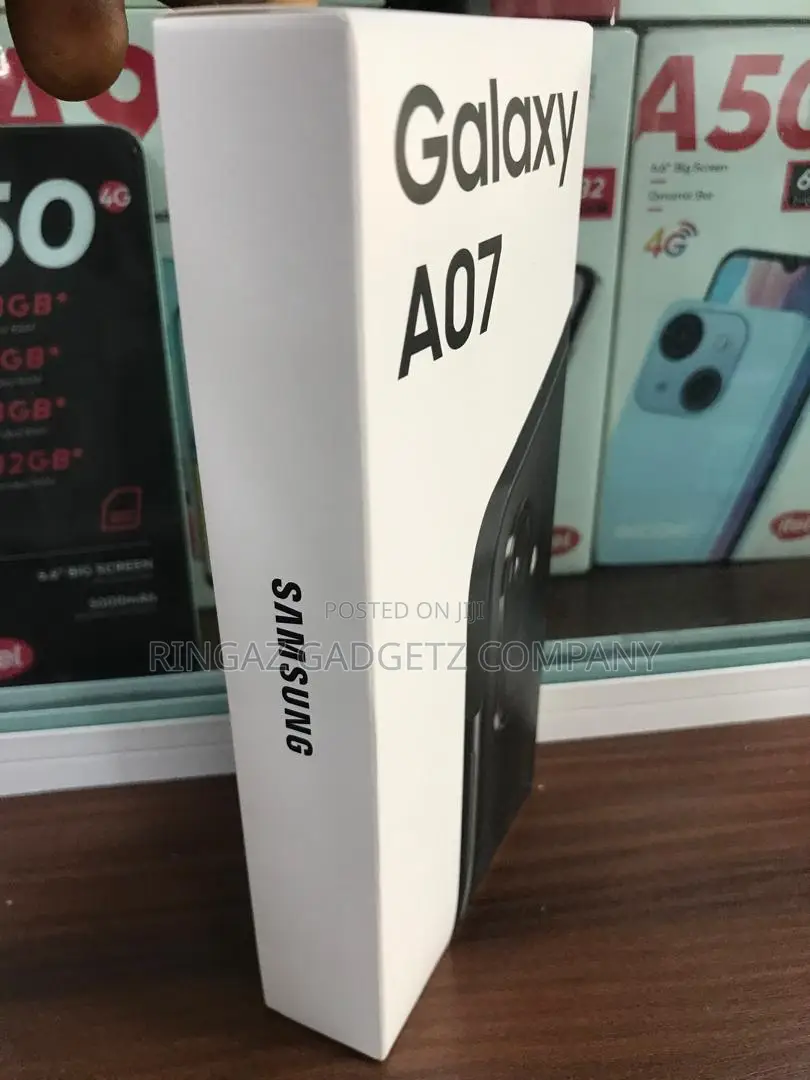 New Samsung Galaxy A07 4G 64 GB Black