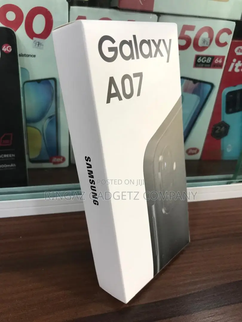 New Samsung Galaxy A07 4G 128 GB Black