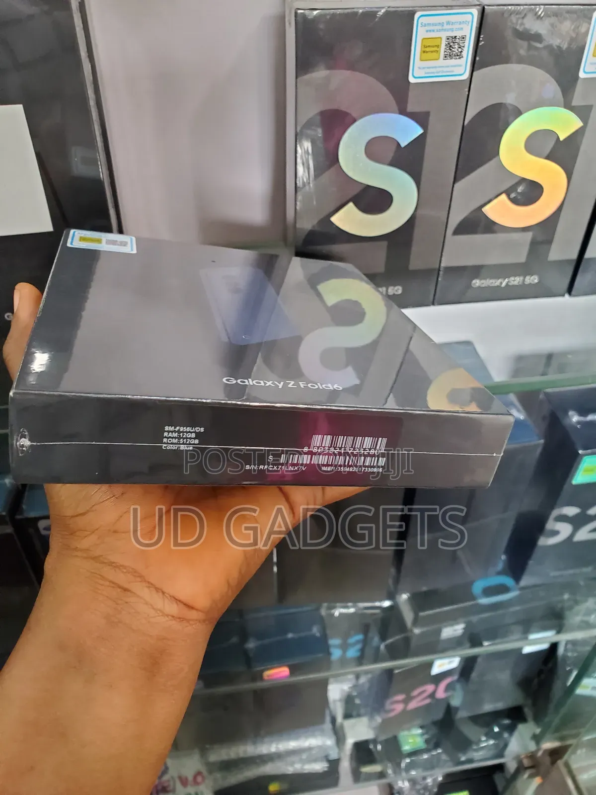 New Samsung Galaxy Z Fold6 512 GB Blue
