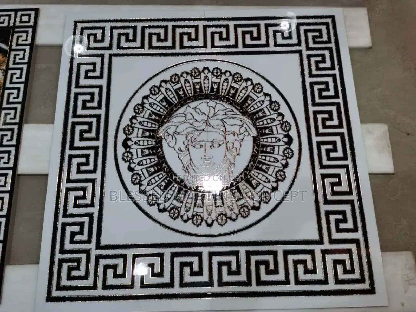 Design Sets of Center Deco Architectural Floor Tiles. Size:120x120cm