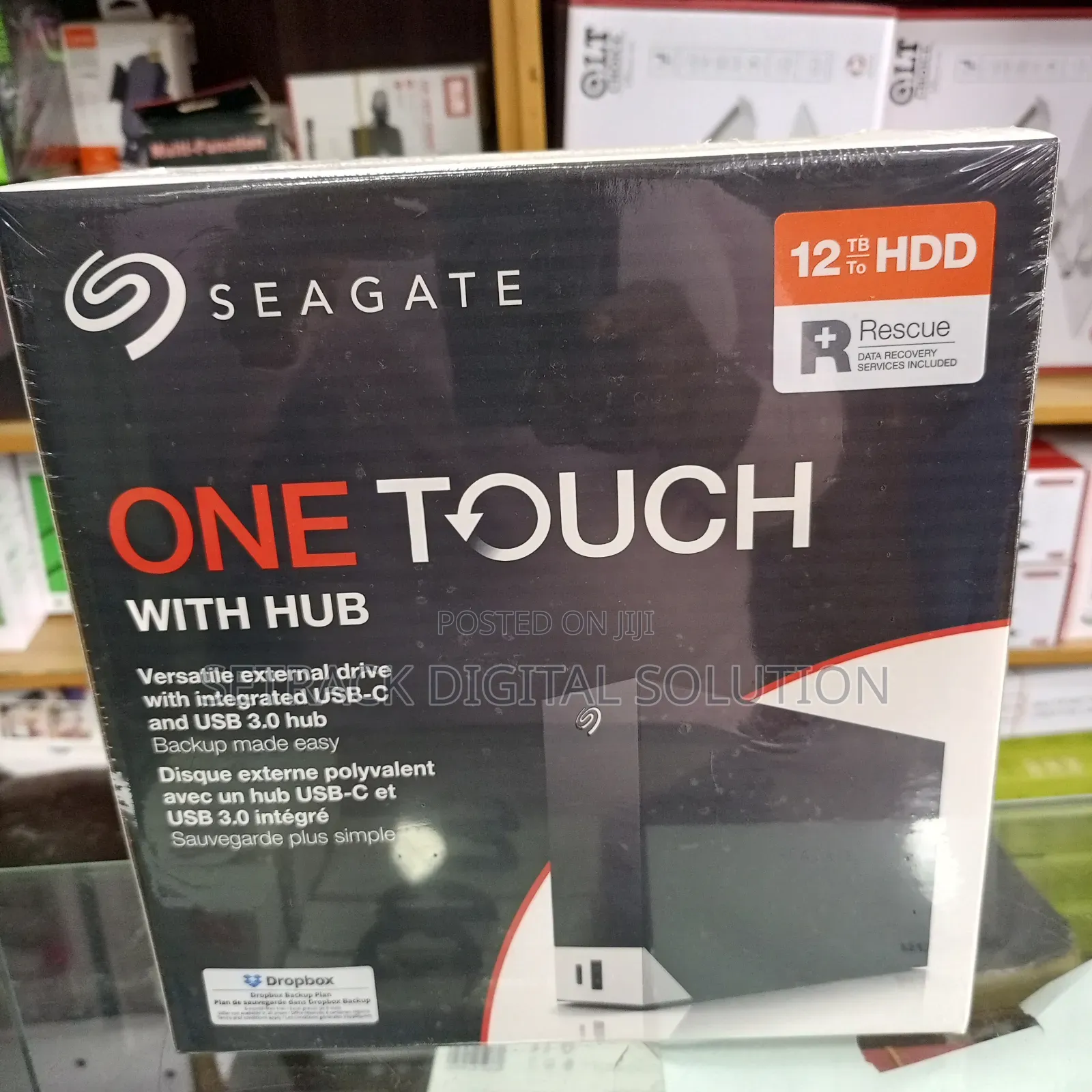 Seagate One Touch 12tb External Storage Powers