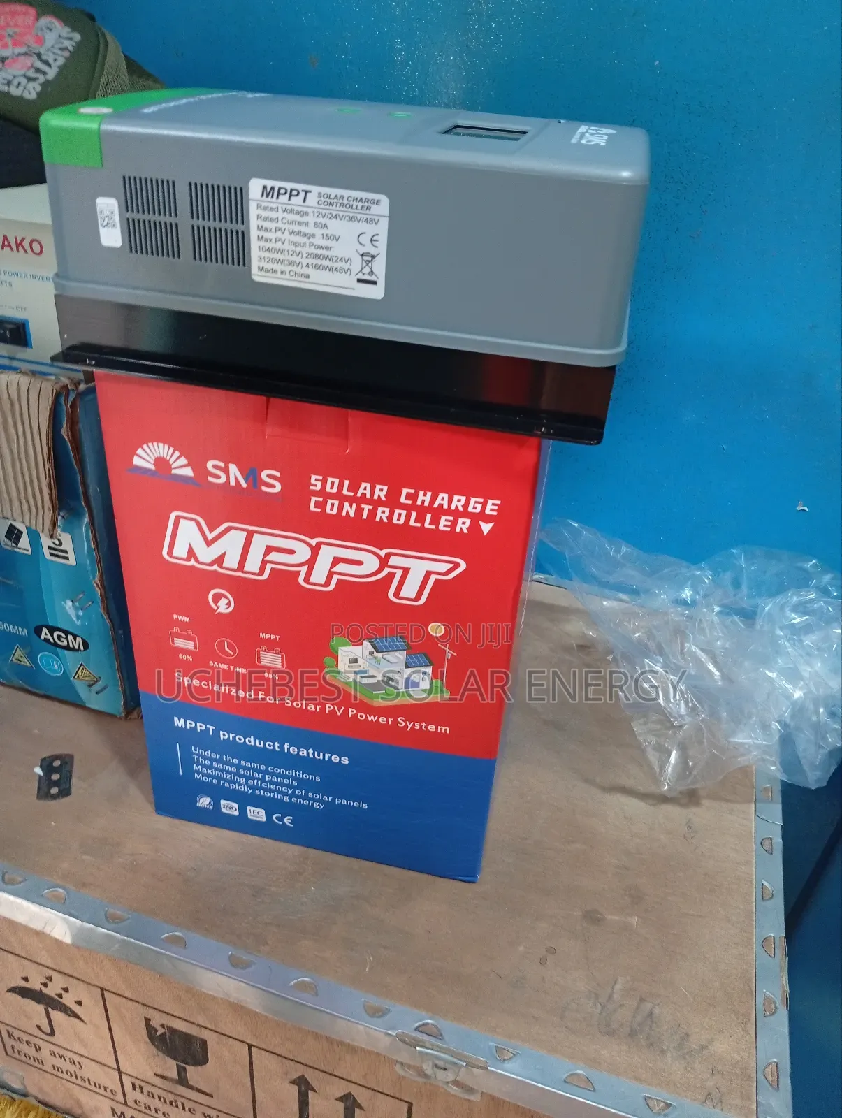 80ah12/24/48v MPPT Charge Control SMS