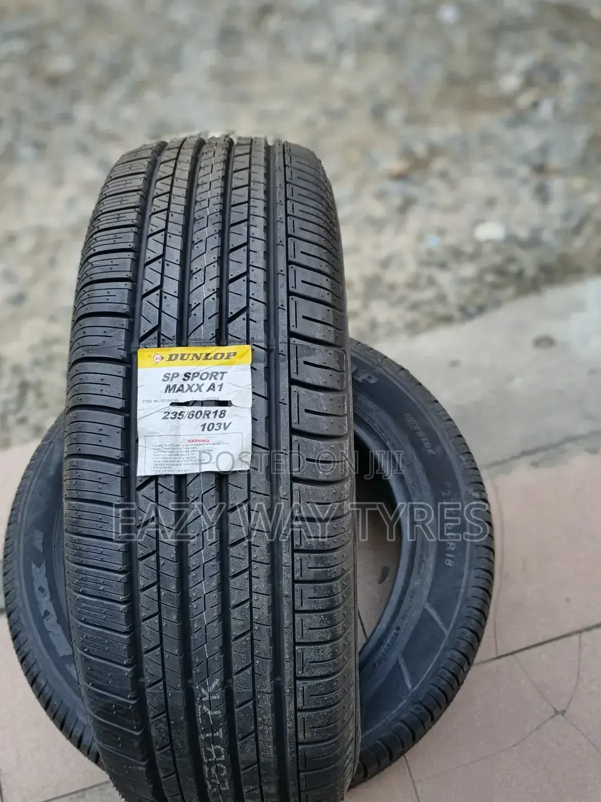 235/60r18 Dunlop or Any Kinds Tyres Is Available at Affordable Price