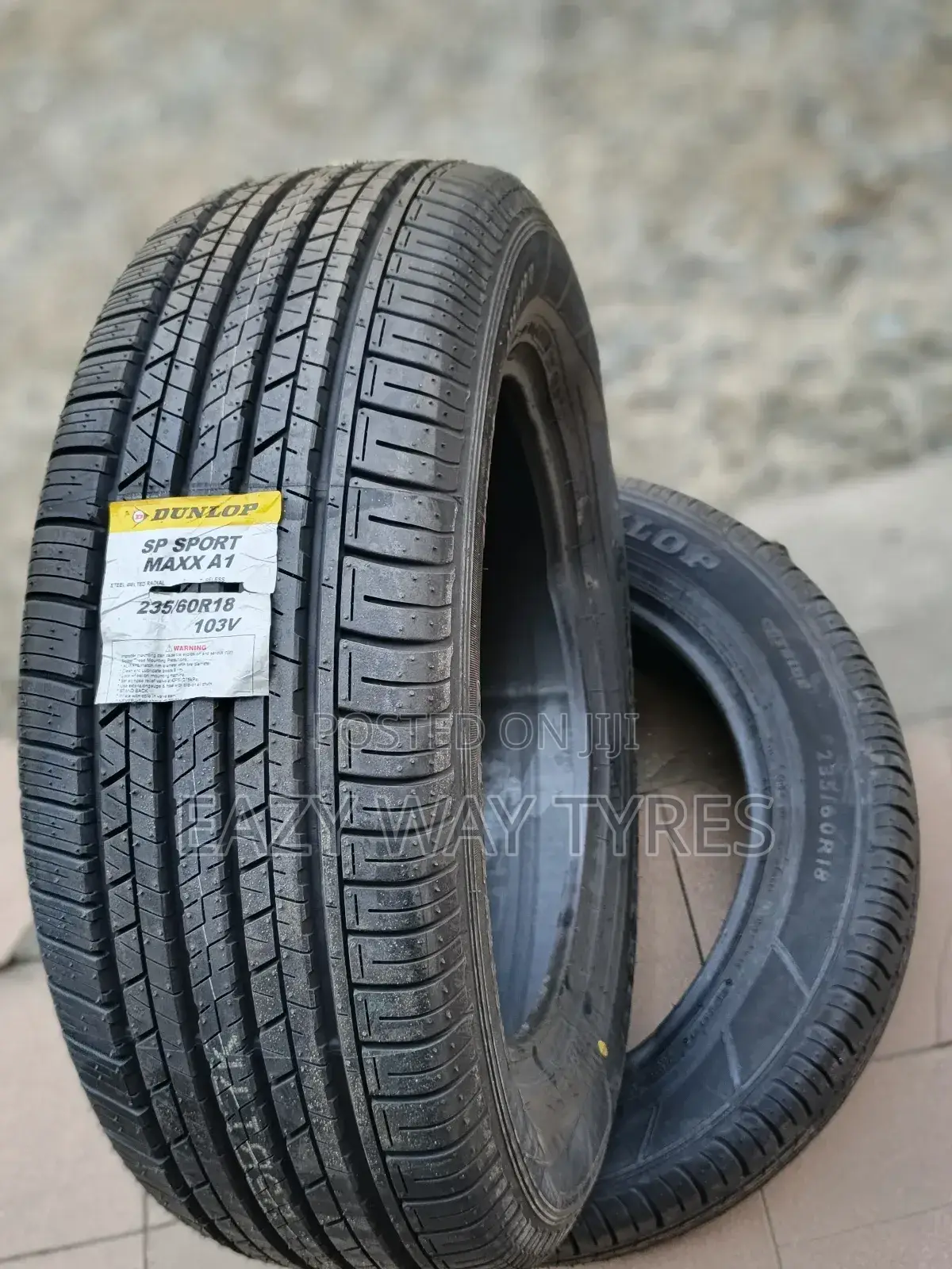 235/60r18 Dunlop or Any Kinds Tyres Is Available at Affordable Price