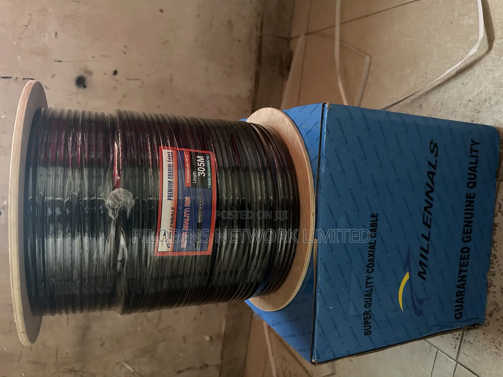 Rg6 100% Pure Copper Coaxial Cable