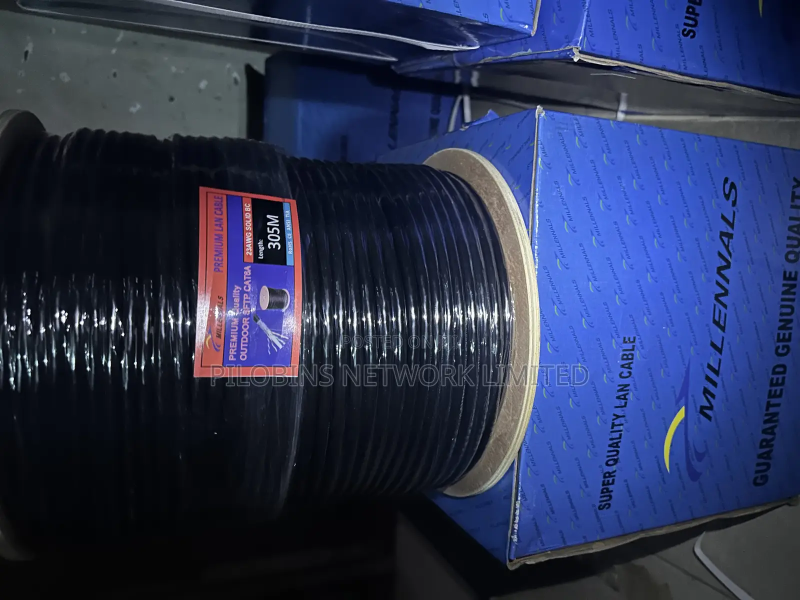 Millennals Outdoor Cat6a Cables