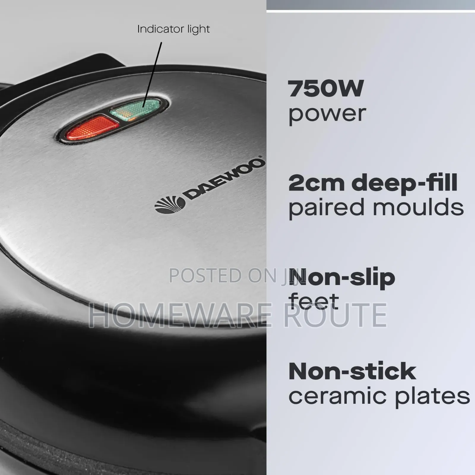 Daewoo Deepfill Non Stick Omelette Make