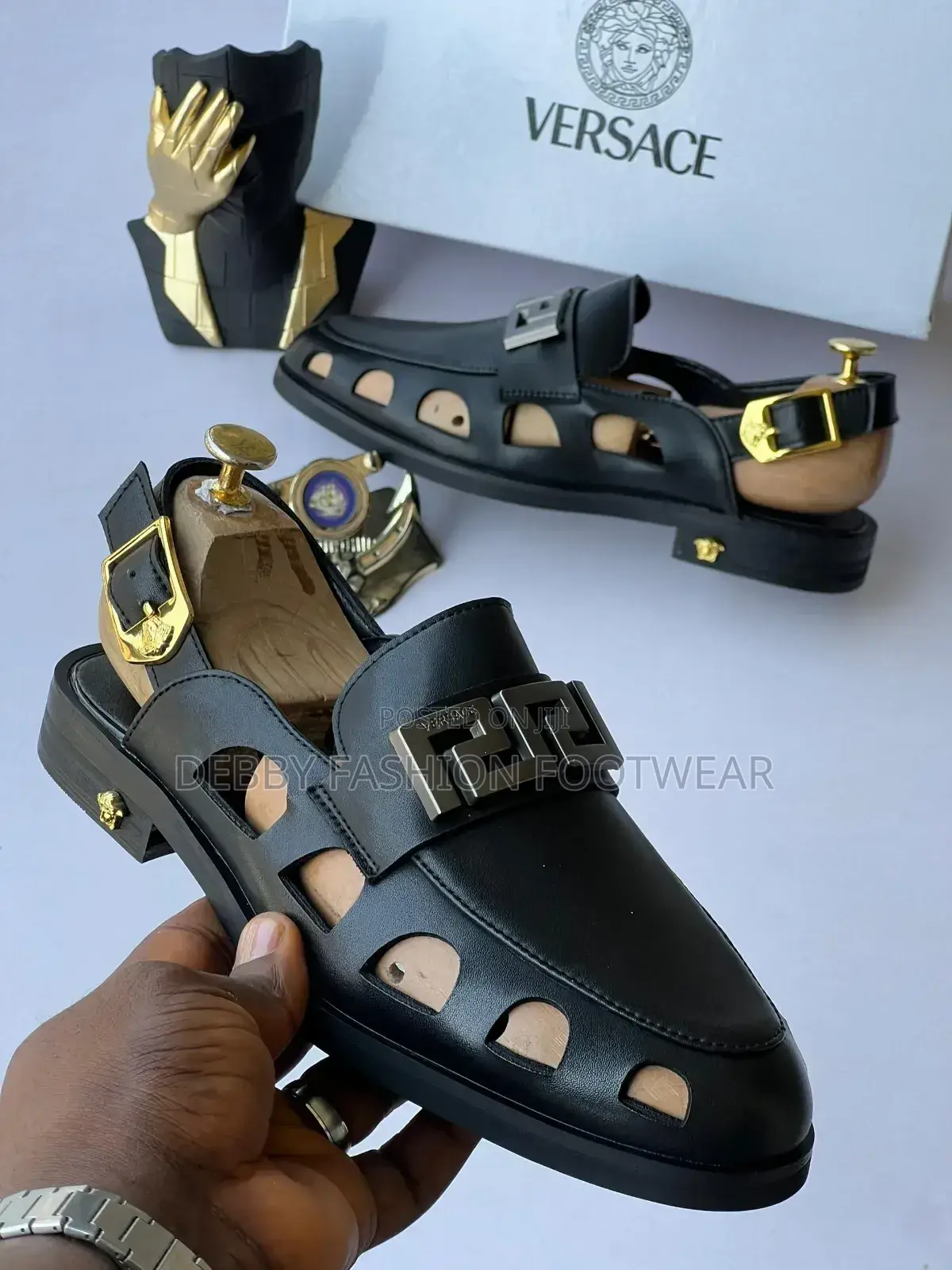 Walk Smart With Versace – Men’S Premium Footwear