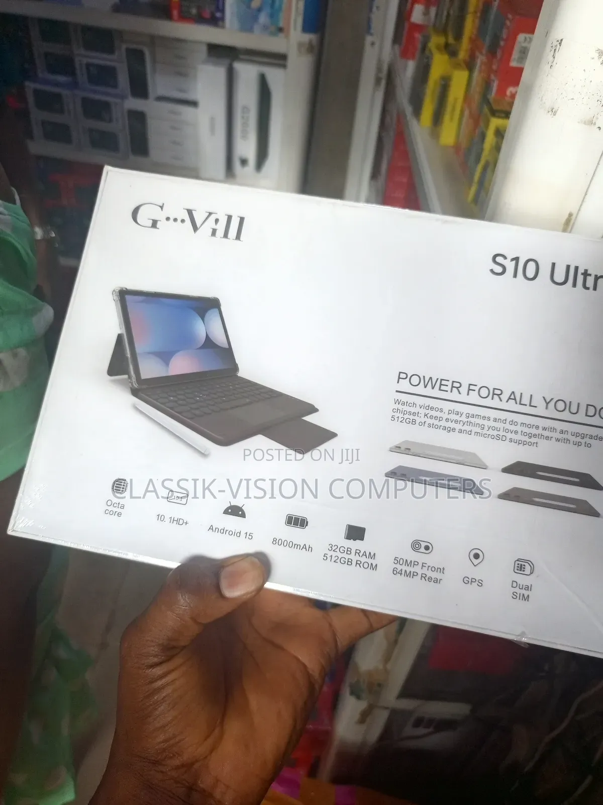 G-Vill Tab 32gbram 512rom