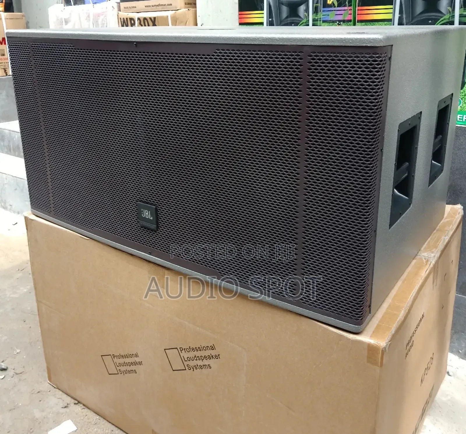 Original Jbl Kp-528 Professional Double 18" Subwoofer