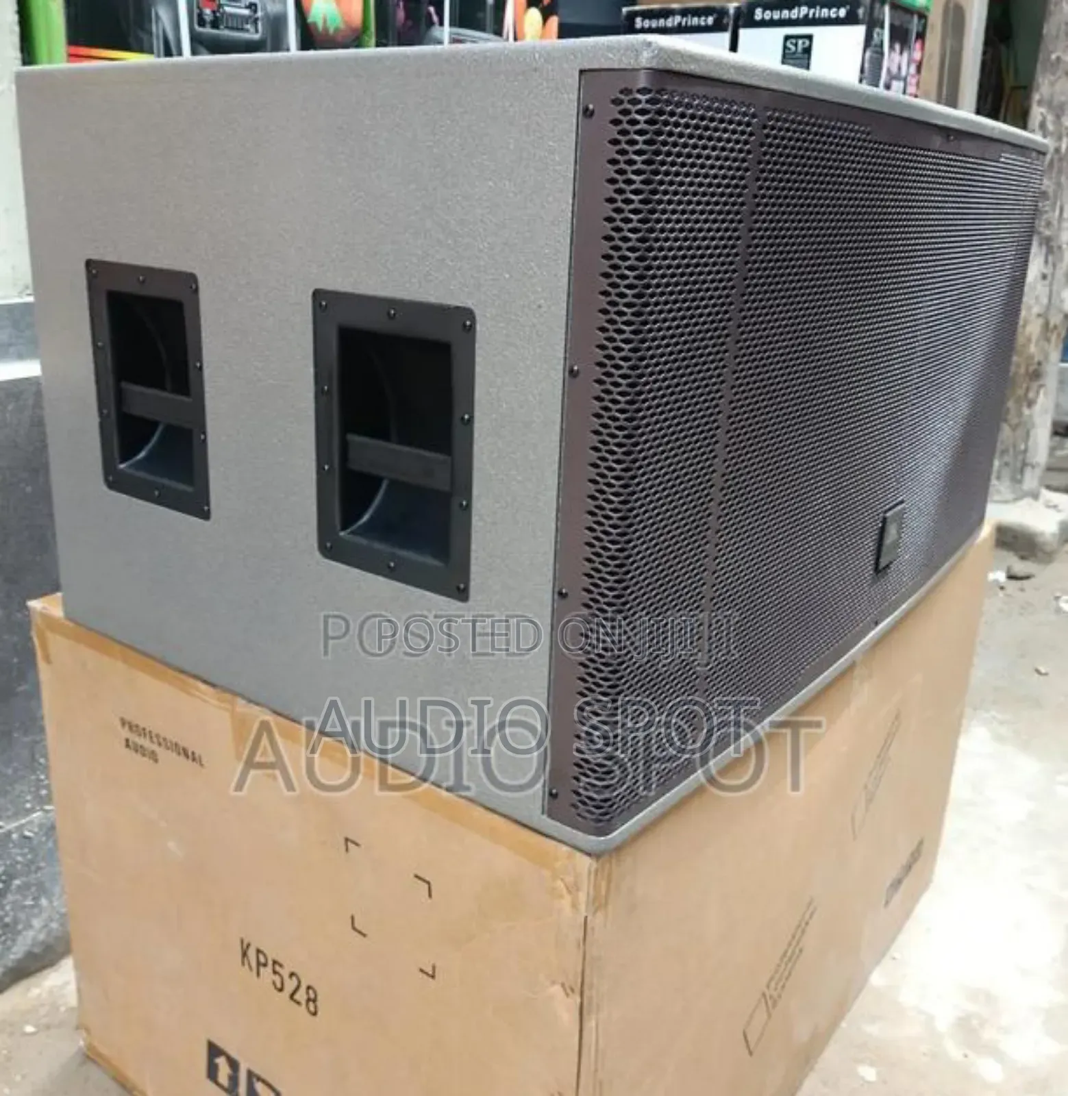 Original Jbl Kp-528 Professional Double 18" Subwoofer