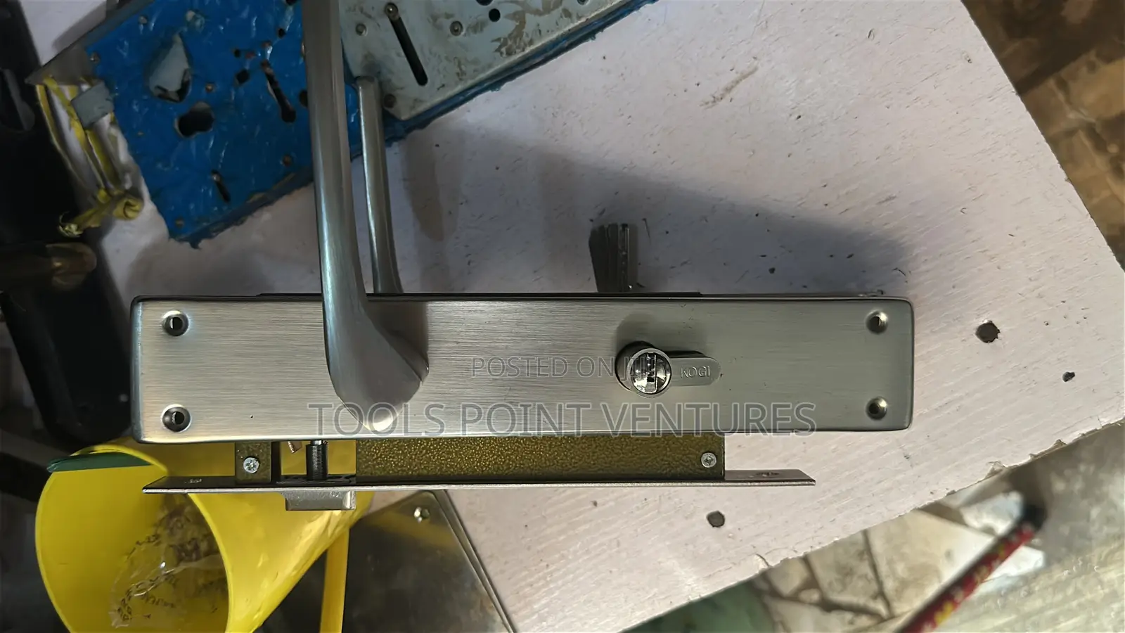 Stainless Steel Door Lock Handle Set