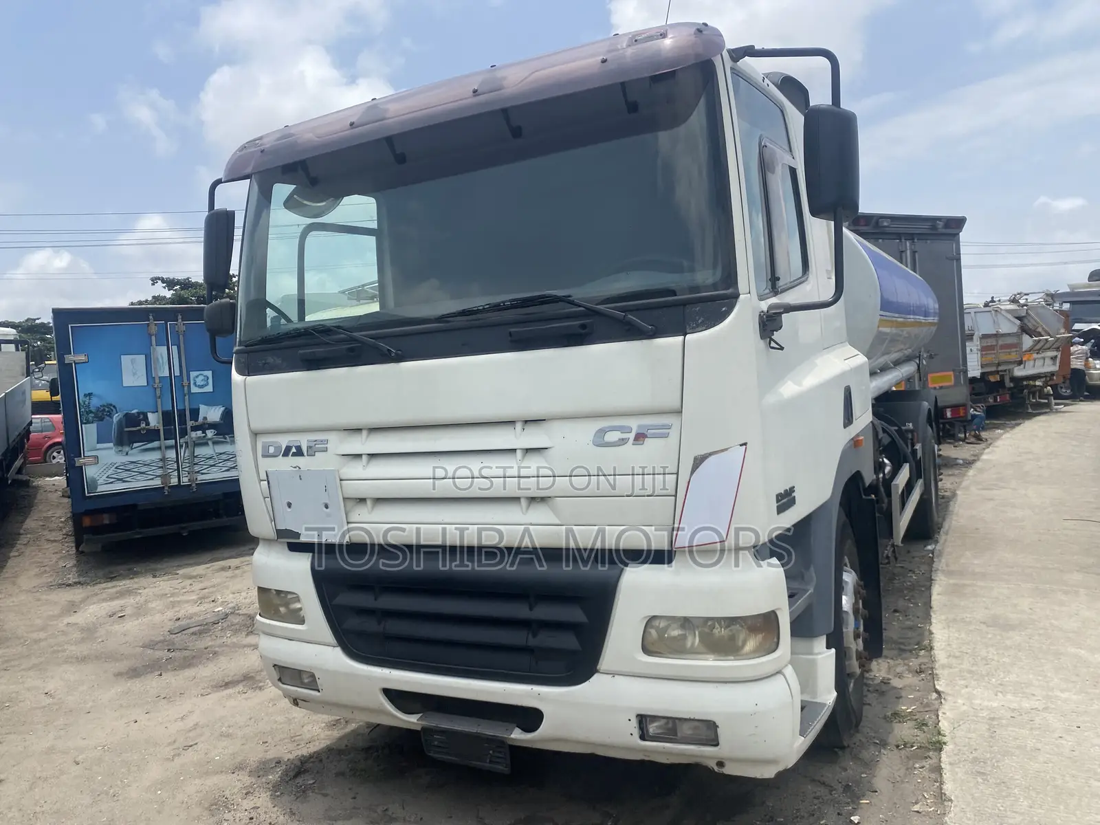 Foreign Used Gas Tanker Daf Cf