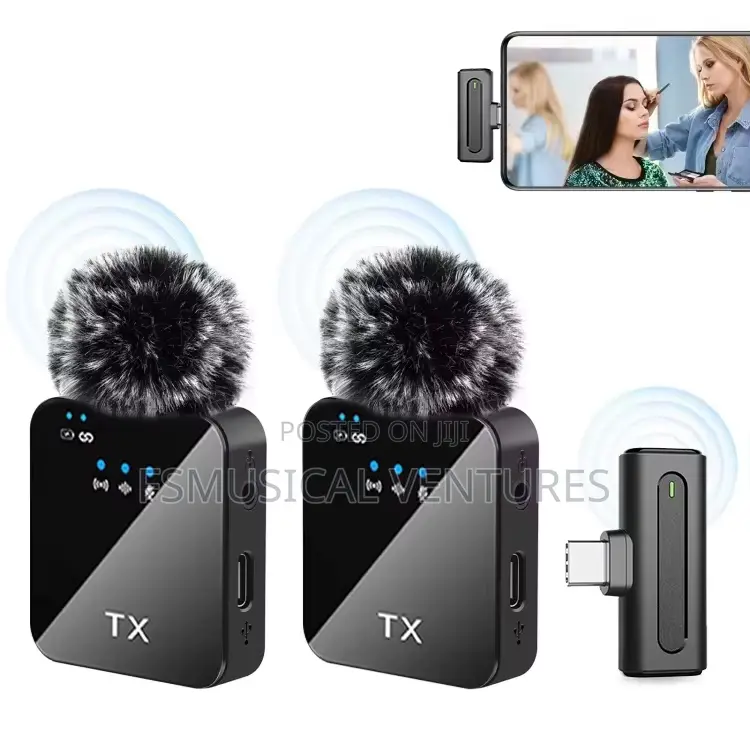 F15-2 New 2mic Special Wireless Lavalier Microphones