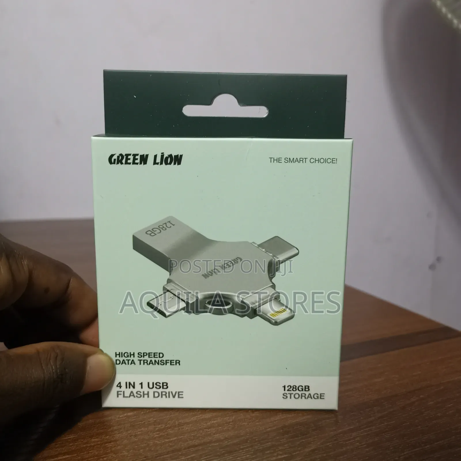 Green Lion 4-in-1 Usb Flash Drive