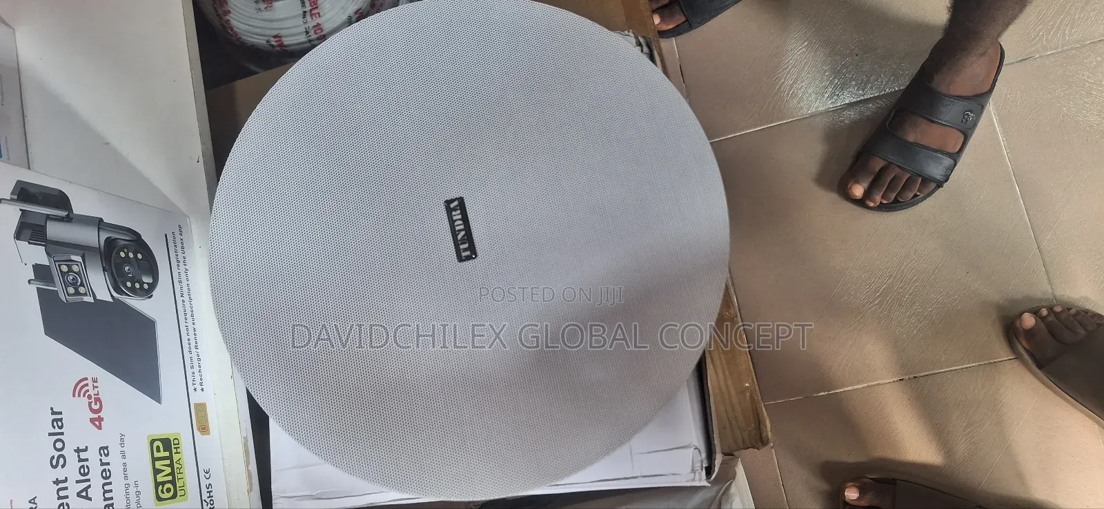 Tundra 8inches 100watt Frameless Ceiling Speaker