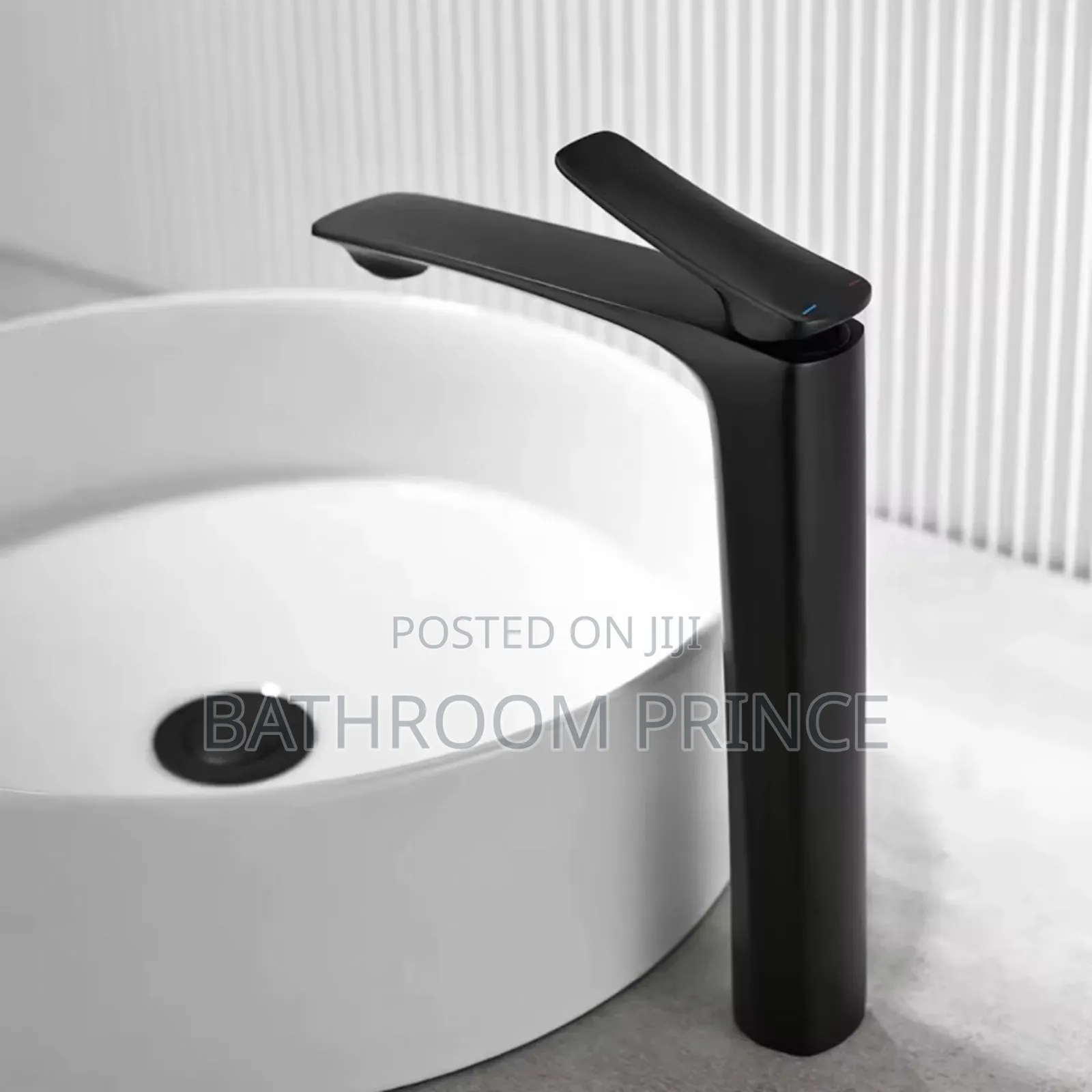 Matte Black Countertop Mixer Faucet