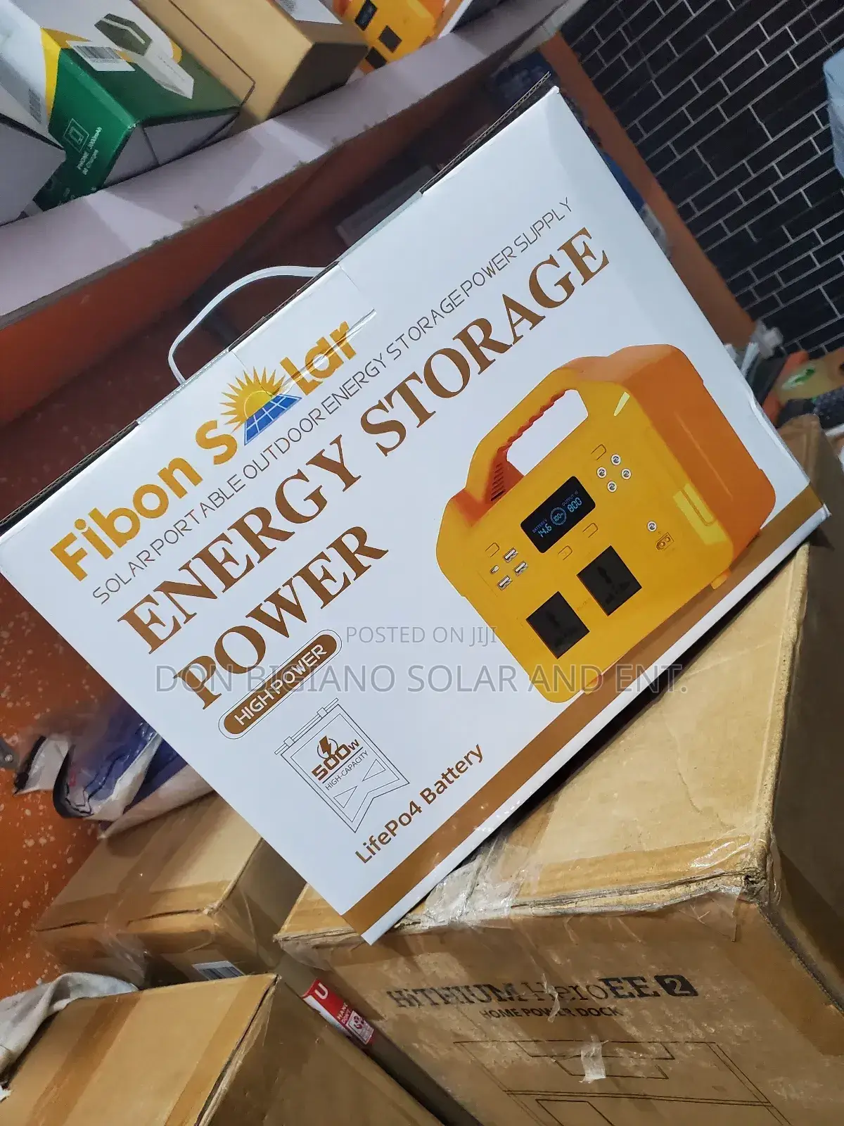 Outdoor Solar Energy Storage Power Supply