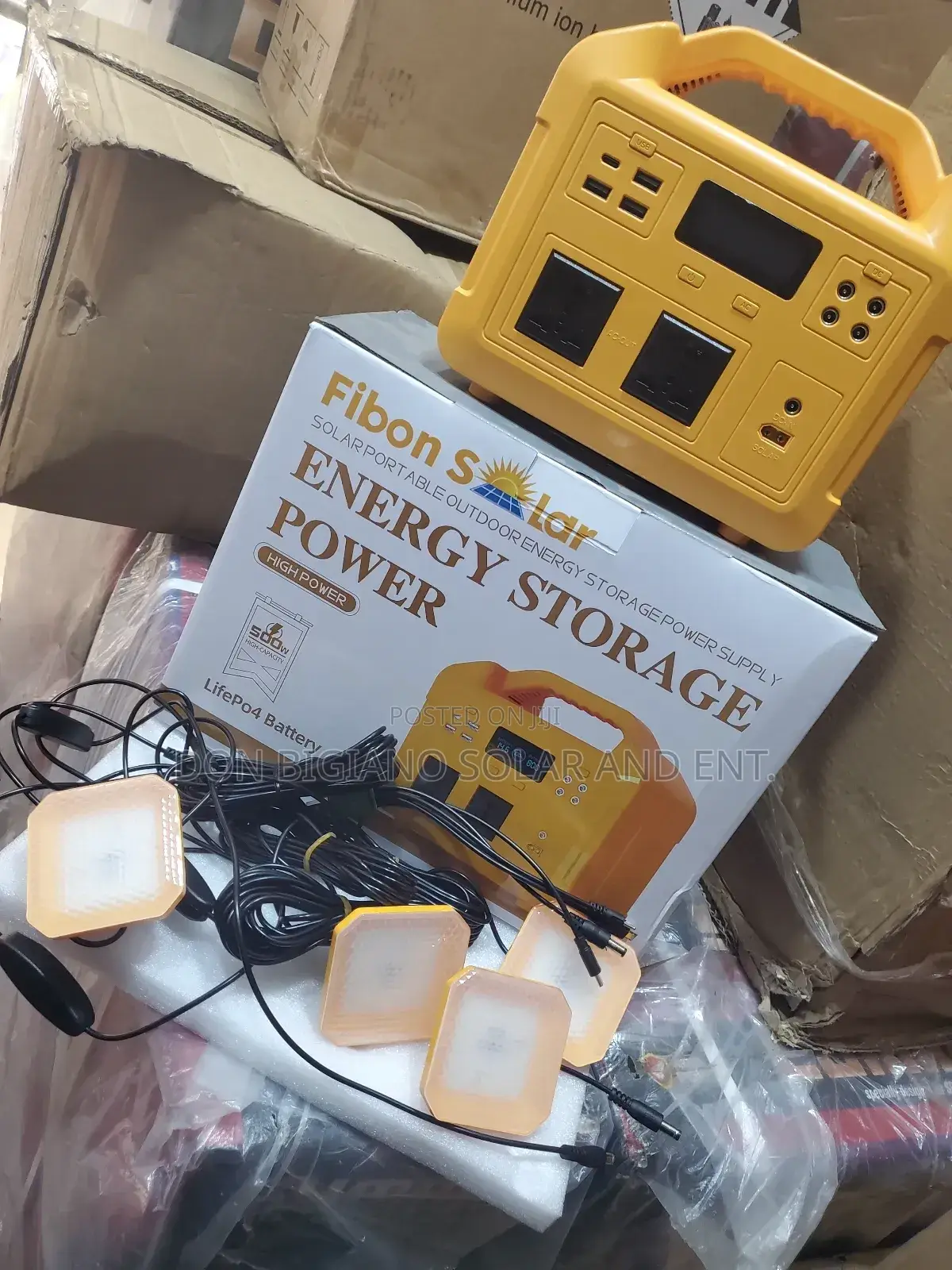 Outdoor Solar Energy Storage Power Supply
