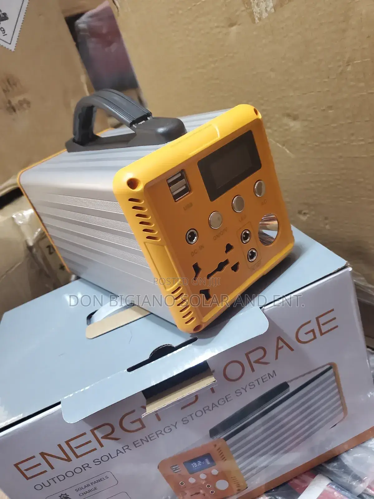 Outdoor Solar Energy Storage Power Supply