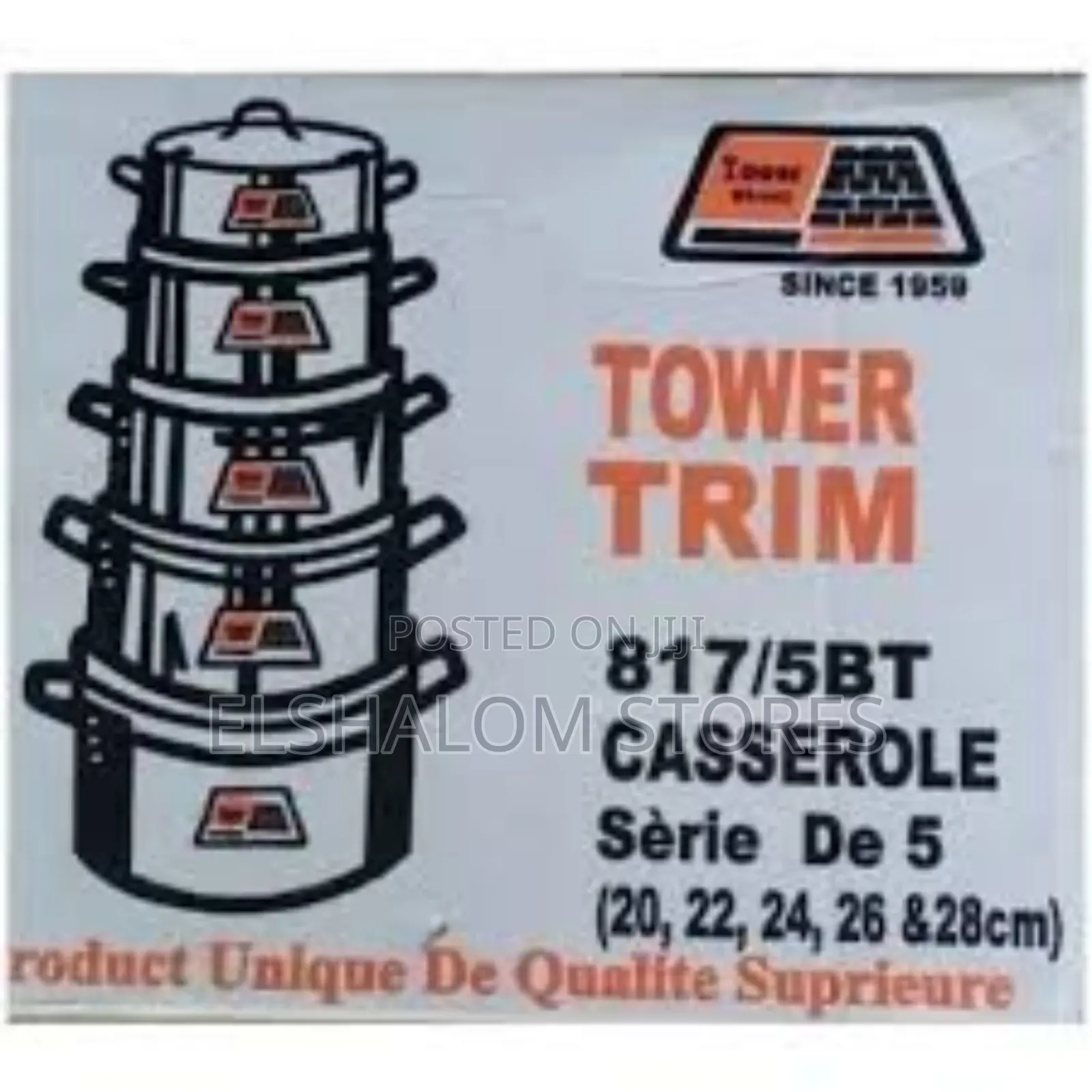 5b Trim Tower Pot
