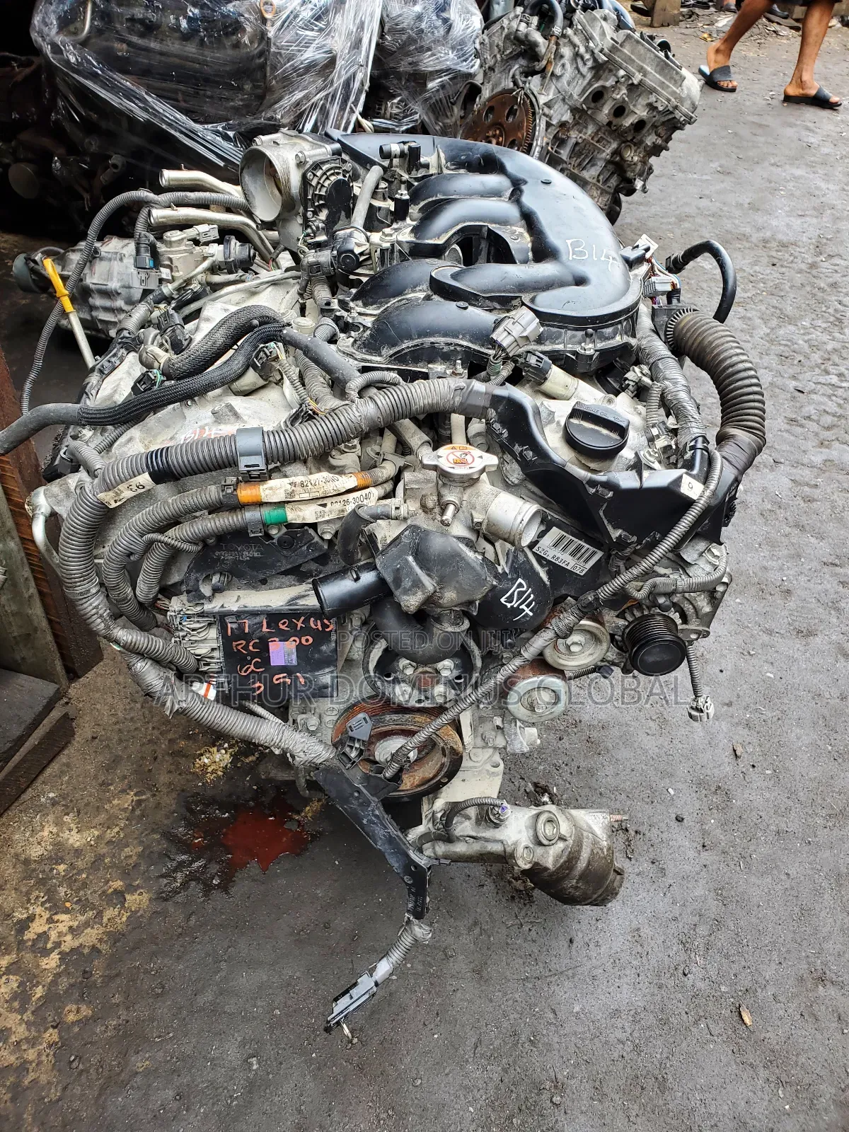 Lexus Is250 Gs300 2gr Engine 12nozzles 4x4